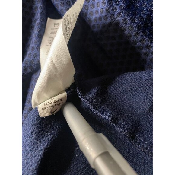 Nike Men's M Hybrid BP Crew Mid-Weight Long Sleeve Pullover Therma Embroidered - Picture 9 of 11